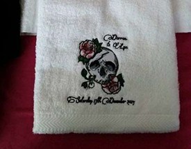 Bespoke wedding towels