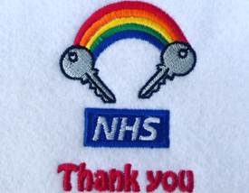 Thank you NHS and all the key workers