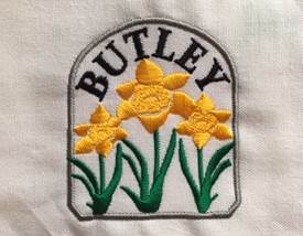 Butley Village Tea Towel Embroidery