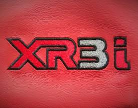 XR3I - Leather Panel Embroidery